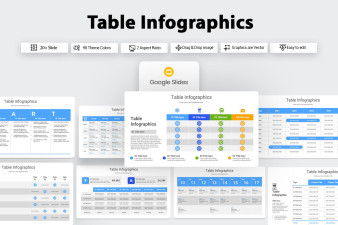 Table Infographics Google Slide Template